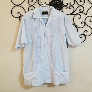 Guayabera style shirt